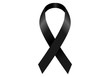 © olando - vector black ribbon, mourning sign