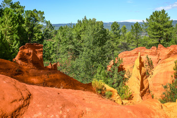 Wall Mural - Roussillon, colorado of provence