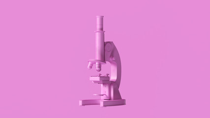 Pink Traditional Microscope