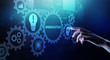 © WrightStudio - Innovation business and technology concept on virtual screen. Innovate creative process.