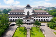Ancient Gedung Sate architecture in Bandung