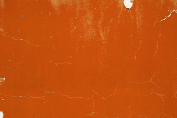 Wall Mural - concrete wall red color for texture background