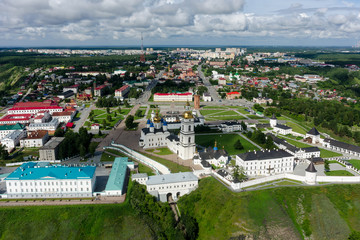 Wall Mural - Aerial view onto Tobolsk Kremlin. Russia