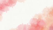 Pink Abstract Watercolor Background