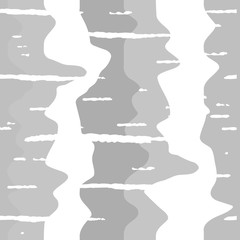 Poster - Abstract wavy line pattern, seamless vector geometric background.