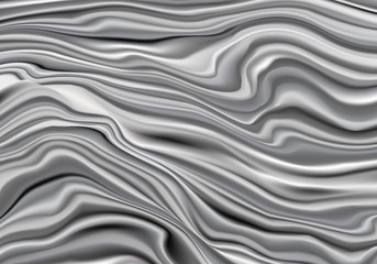 Wall Mural - Abstract liquid metal color flow background.