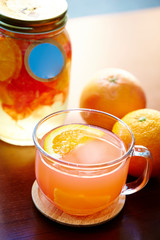 Poster - Fresh orange drink 