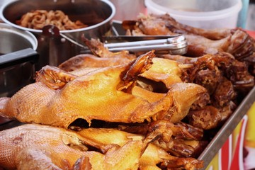 Sticker - Stewed duck is delicious in street food