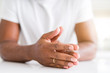 © Krakenimages.com - Close up of african american man hands