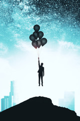 Wall Mural - freedom and opportunity concept