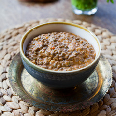 Wall Mural - French Green Puy Lentil Stew