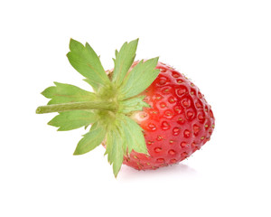 strawberry isolated on white background.