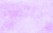 Vintage Light Purple Watercolor Paint Hand Drawn Illustration With Paper Grain Texture For Aquarelle Design. Abstract Grunge Violet Gradient Violet Water Color Artistic Brush Paint Splash Background