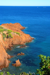 Wall Mural - côte d'azur mer