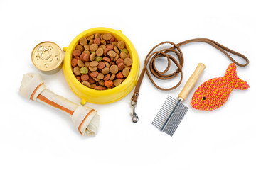 Dog food and accessories