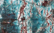 © Alexander Potapov - red and cyan serpentinite texture closeup
