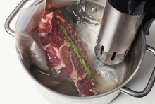 Sous Vide Cooking In Pot 