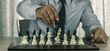 © santoelia - playing chess, strategy concept