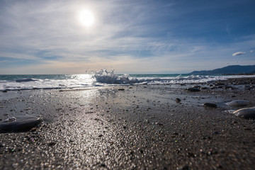 Canvas Print - Photos of the Cote d'Azur in France in the winter time