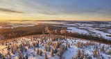 Fototapeta Maki - Awesome winter landscape
