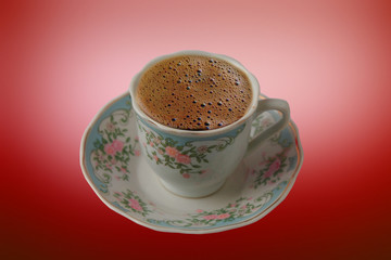 Wall Mural - a cup of turkish coffee.