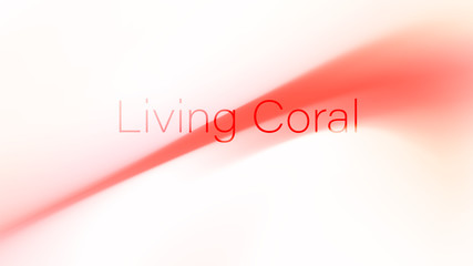 Wall Mural - living coral - color of the year background, fluid gradient artwork, futuristic trendy design for we
