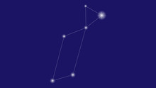 Lyra Constellation Vector Design