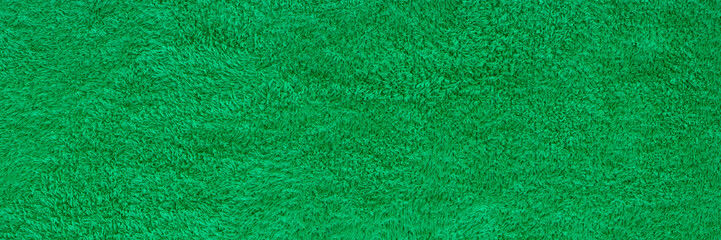 Wall Mural - Green synthetic fur texture for the background