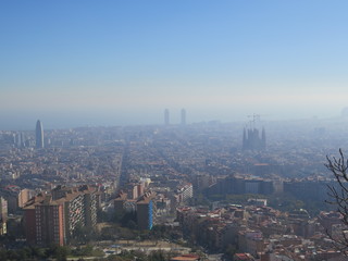  Barcelona ciudad contaminación polución