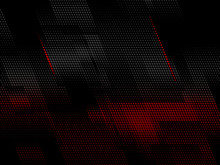 Red And Black Vector Geometric Background 