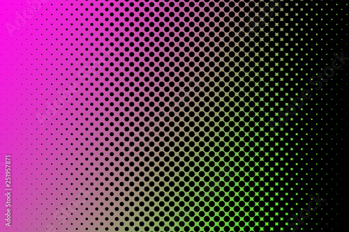 Duotone gradient dot background