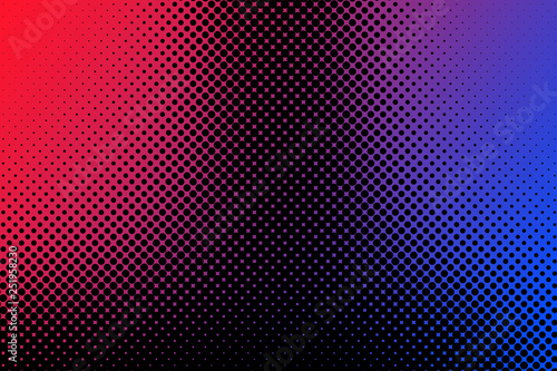 Duotone gradient dot background