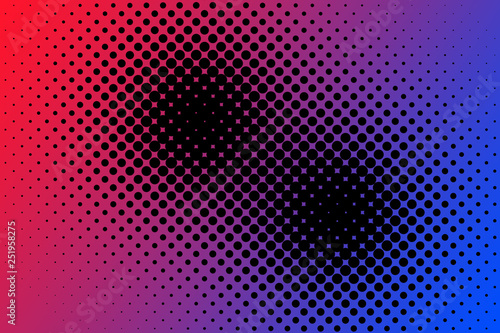 Duotone gradient dot background