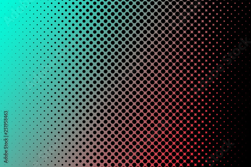 Duotone gradient dot background