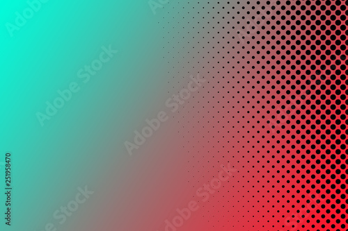 Duotone gradient dot background