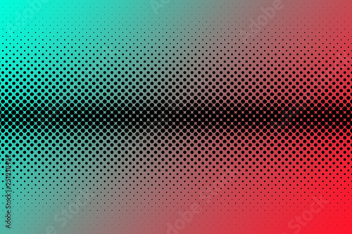 Duotone gradient dot background
