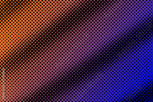 Duotone gradient dot background