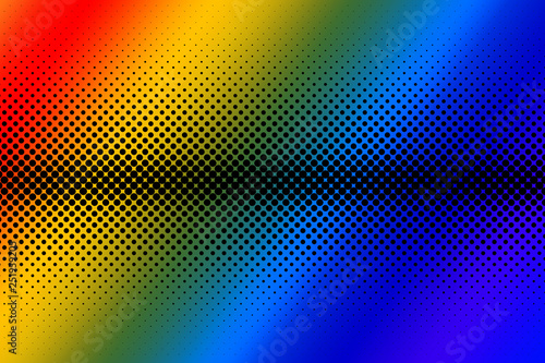 Duotone gradient dot background