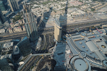 View on Dubai downtown, United Arab Emirates