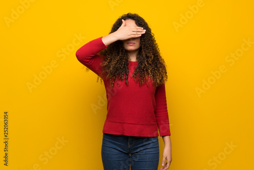 yellow sweaters for teenage girl