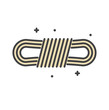 © Andre - Camping rope line icon for graphic and web design, Modern simple vector sign. Internet concept. Trendy symbol for website design web button or mobile app.