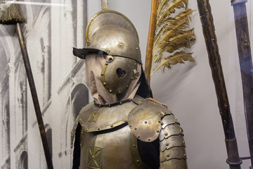 Winged hussar armor is the heavy cavalry of the Polish army