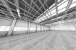 © Westend61 - Architecture visualization of an empty warehouse, D Rendering