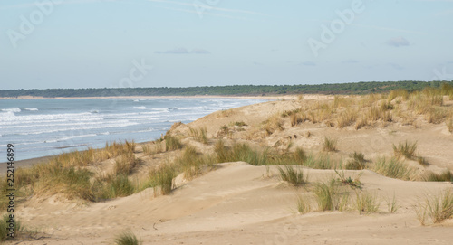 Plage De Saint Trojan Ile Doléron Charente Maritime France