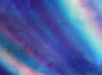 Wall Mural - Holi abstract space background