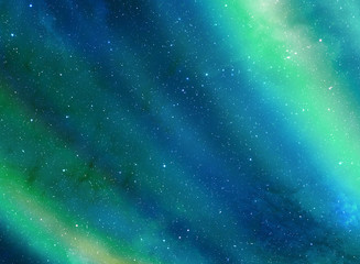Wall Mural - holi abstract space background