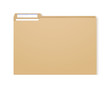© o_a - Manila folder. Paper case archive for document and reports.