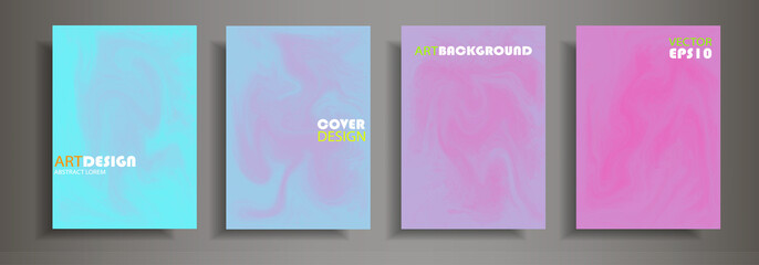 Modern design A4.Abstract marble texture of colored bright liquid paints. Splash trends paints. Used design presentations, print, flyer, business cards, invitations, calendars, sites, packaging, cover