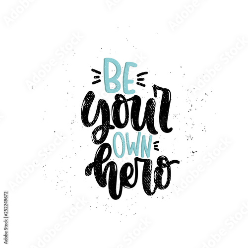 Quote Text Lettering Vector Typography Letter Poster