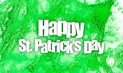 Wall Mural - Happy St. Patrick's Day